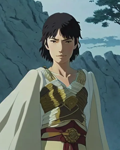 Image similar to azctec warrior, young lena headey, finely detailed, perfect face, exquisite details, fire magic, mid view, by studio muti, greg rutkowski makoto shinkai takashi takeuchi studio ghibli