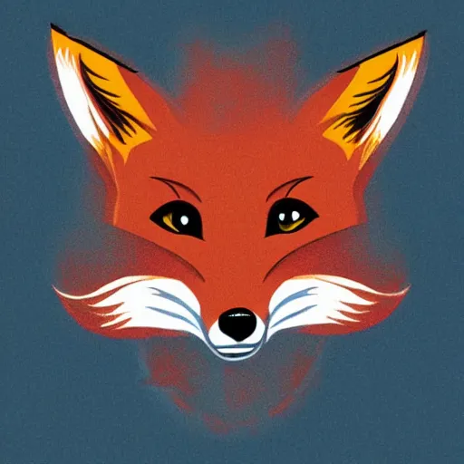 Image similar to A fox wearing a t-shirt and jeans, energetic, dynamic, digital art