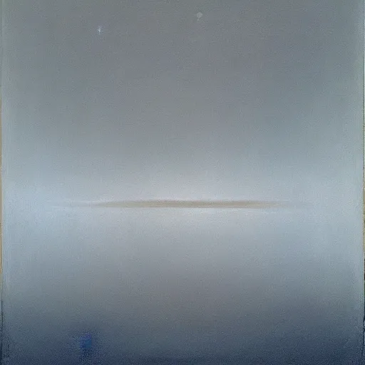 Image similar to the abstract painting'arctic void ', by caspar david friedrich, by rothko