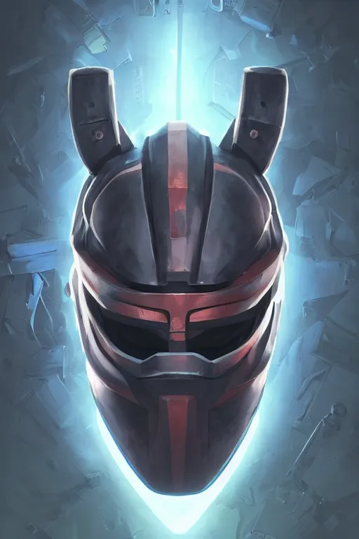 Image similar to epic mask helmet robot ninja portrait stylized as fornite style game design fanart by concept artist gervasio canda, behance hd by jesper ejsing, by rhads, makoto shinkai and lois van baarle, ilya kuvshinov, rossdraws global illumination radiating a glowing aura global illumination ray tracing hdr render in unreal engine 5