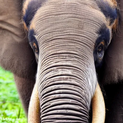 Image similar to fuzzy very hairy asian elephant hd nature photography