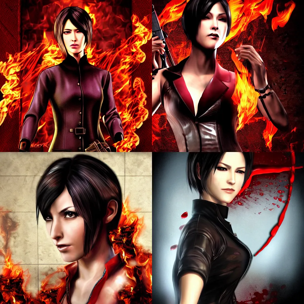 Resident Evil 4 Ada Wong  Resident evil girl, Ada resident evil