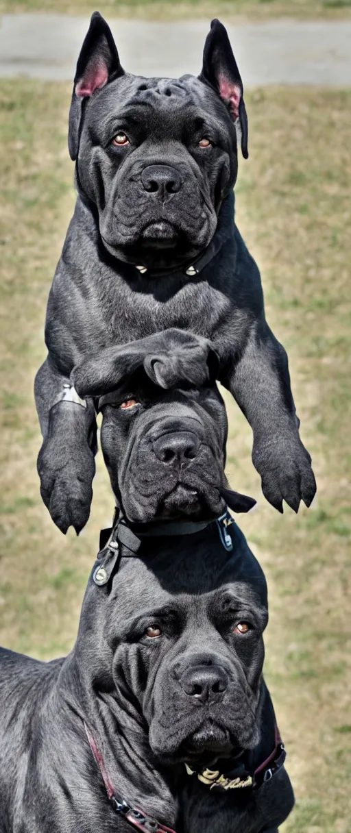 Prompt: armored cane corso