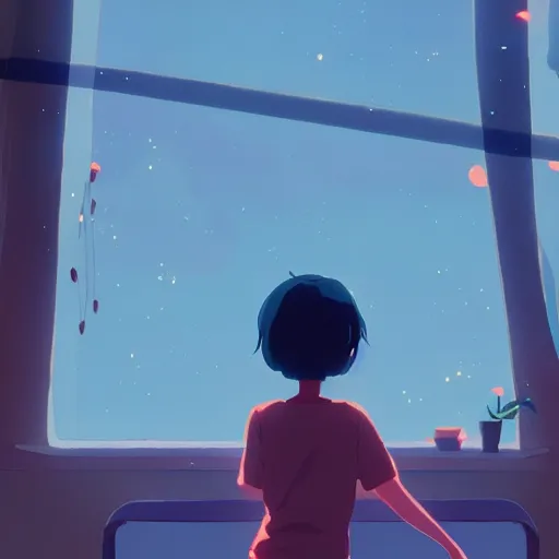 Prompt: tis better to have loved and lost than never to have loved at all, detailed, cory loftis, james gilleard, atey ghailan, makoto shinkai, goro fujita, studio ghibli, rim light, exquisite lighting, clear focus, very coherent, plain background