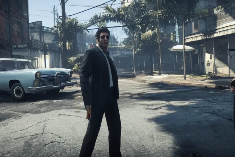 Image similar to al pacino in mafia 3