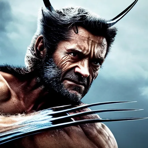 Image similar to wolverine, 4k realistic photo