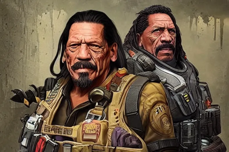 Prompt: danny trejo in apex legends