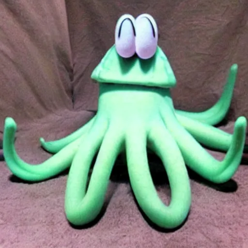 Image similar to squidward tentacles in real life