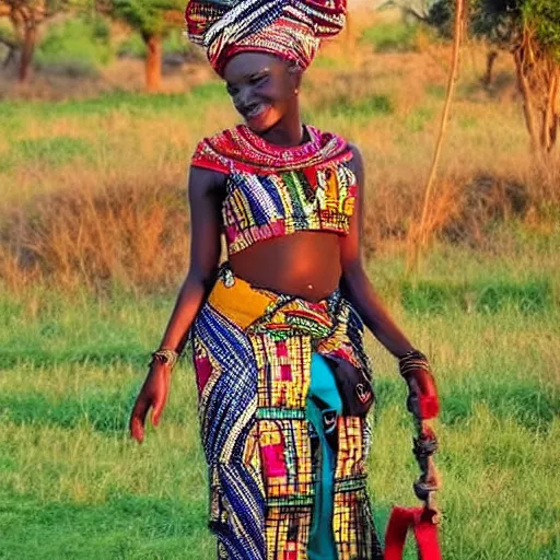 Image similar to the beauty of africa and it's culture