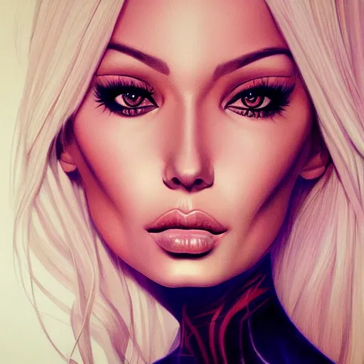 Image similar to portrait of isabelledeltore by artgerm