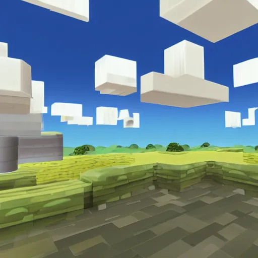 Prompt: old roblox skybox