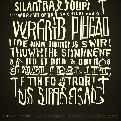 Image similar to These Are My Twisted Words, Digital Art, Trending on Artstation