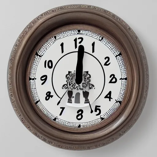 Image similar to clock arabic numerals