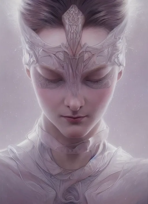 Image similar to ultra realistic illustration, ballerina, sci - fi, fantasy, symmetrical face, intricate, elegant, highly detailed, digital painting, artstation, concept art, smooth, sharp focus, illustration, art by artgerm and alphonse mucha