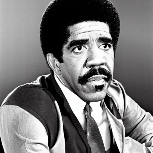 Prompt: richard pryor in a classic hollywood cowboy movie