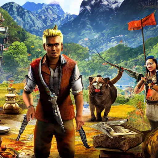 Image similar to far cry 4 shangri la