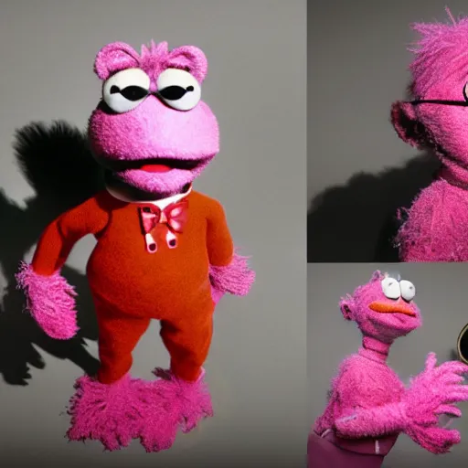 Image similar to african american muppet