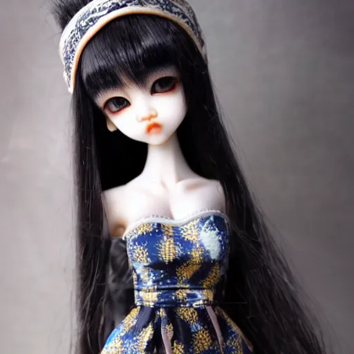 Prompt: asian bjd