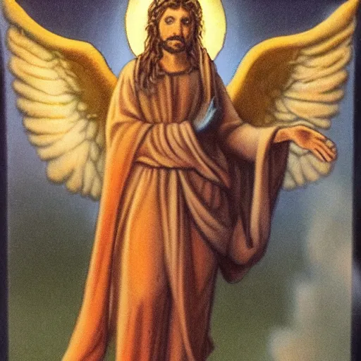 Image similar to biblically accurate depiction of an angel. Do not be afraid