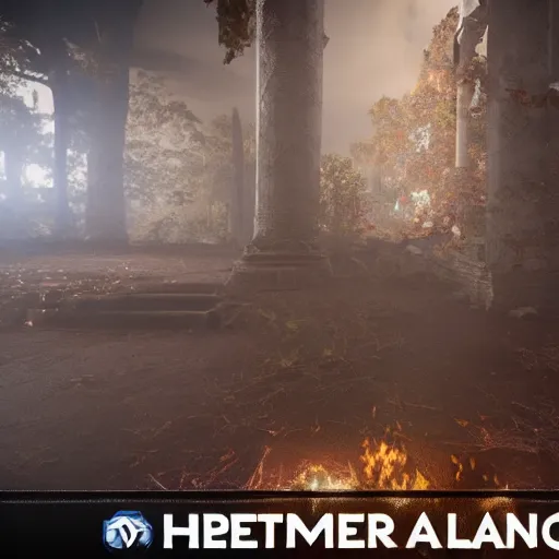 Image similar to screenshot of the game with the quest horror adventure elemenets, unreal engine 5, ultra hd, hyper detailed