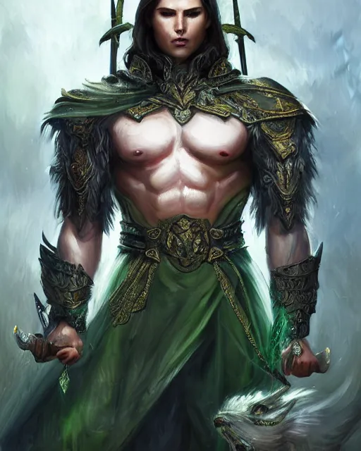 Warrior Pose (male)