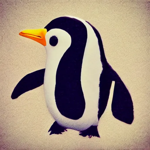 Prompt: a cute Pinguin