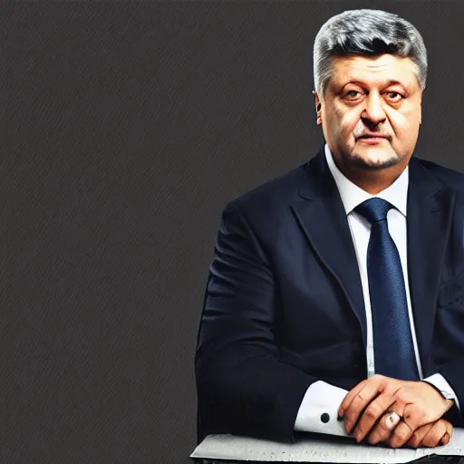 Image similar to perfectly - centered - portrait of a ex - president of ukraine, petro poroshenko, the perfect human male specimen, intricate, holding knife, elegant, super highly detailed, professional digital painting, artstation, concept art, smooth, sharp focus, no blur, no dof, extreme illustration, unreal engine 5, 8 k