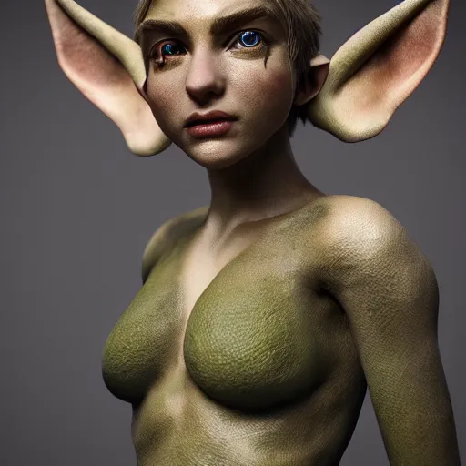 Prompt: higly detailed full body character art of a elf, full body, highly detailed, photo realistic, dark fantasy atmosphere, froggy, 8K, octane render, unreal engine