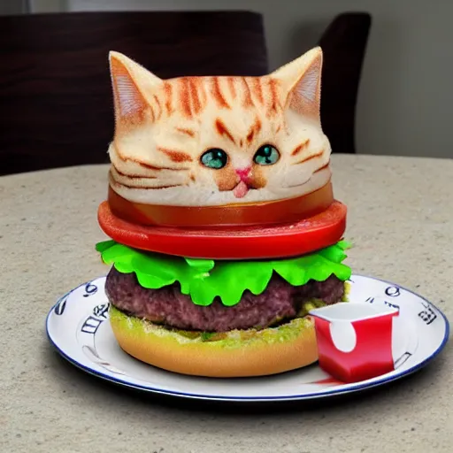 Image similar to cat burger