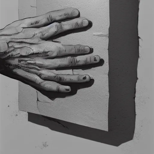 Prompt: a hand breaks a wall, and money comes out of the wall, ultra realistic, ultra detailed, concept art, trending on artstation