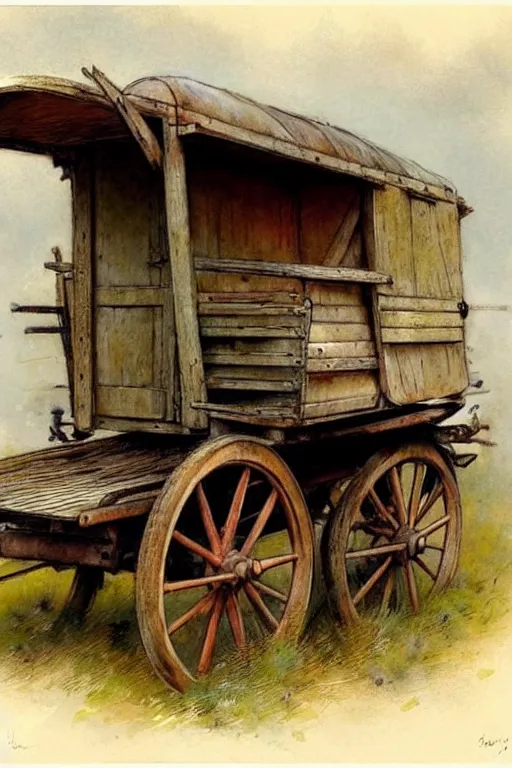 Prompt: (((((1950s wood wagon . muted colors.))))) by Jean-Baptiste Monge !!!!!!!!!!!!!!!!!!!!!!!!!!!