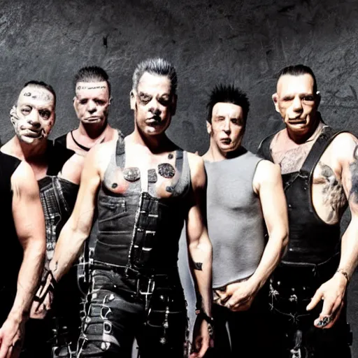 Prompt: rammstein