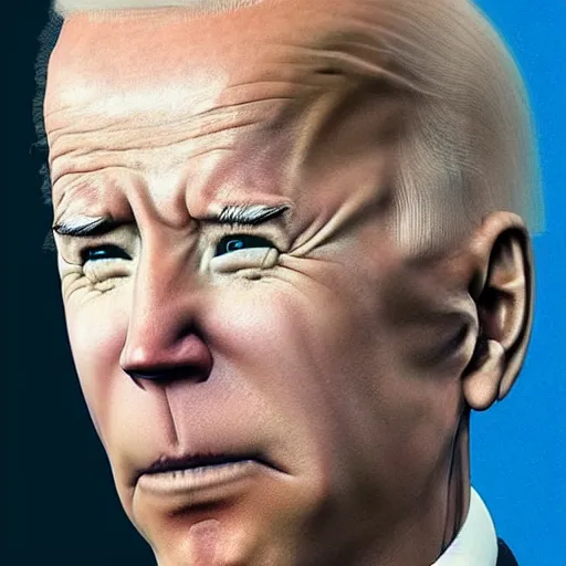 Image similar to hybrid of joe biden and a banana