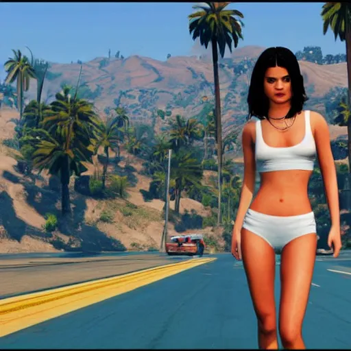 Image similar to Selena Gomez in GTA 5