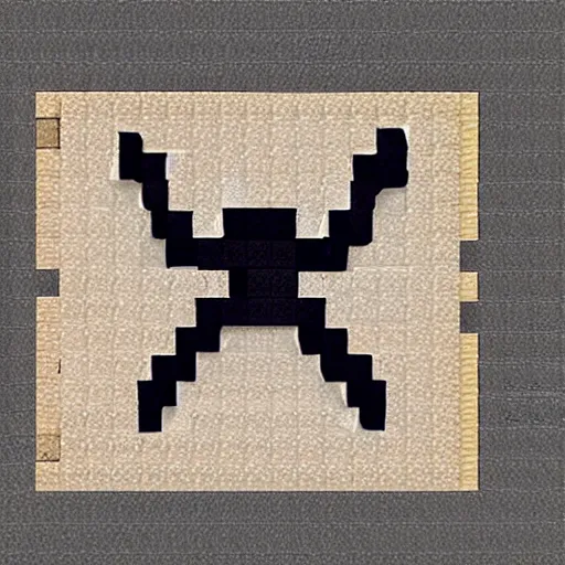 Image similar to minecraft spider