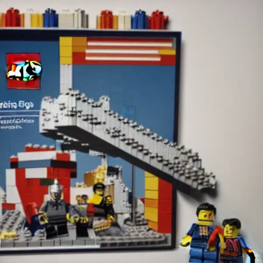 Image similar to Lego propaganda