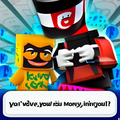 Prompt: funnycore funny funny funny i've been making roblox money