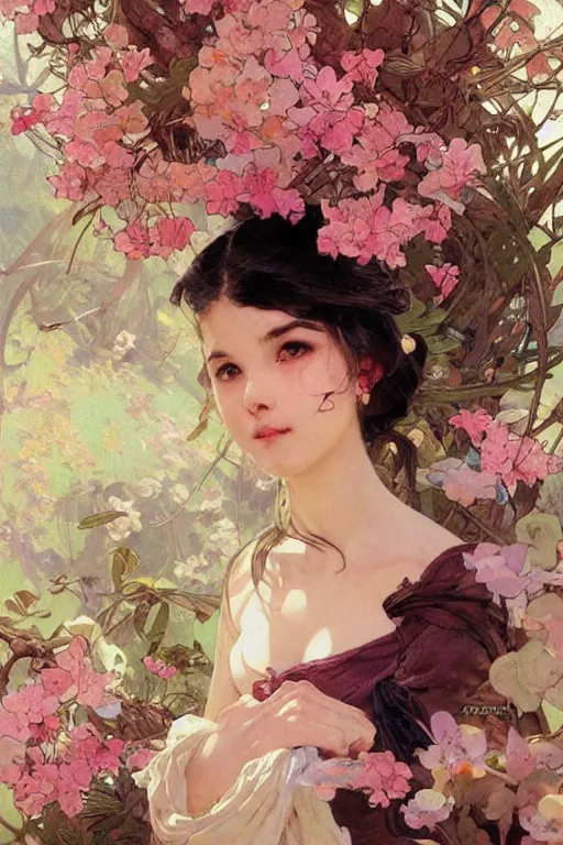 Image similar to 🌸✨::3, by Stanley Artgerm Lau, greg rutkowski, thomas kindkade, alphonse mucha, loish, norman Rockwell,