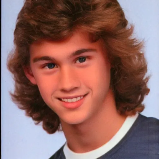 Image similar to 1985 high school year book headshot photos