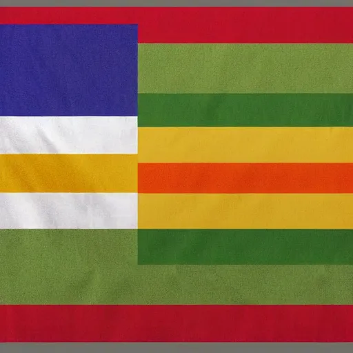 Prompt: a flag that symbolizes friendship, solidarity and diversity