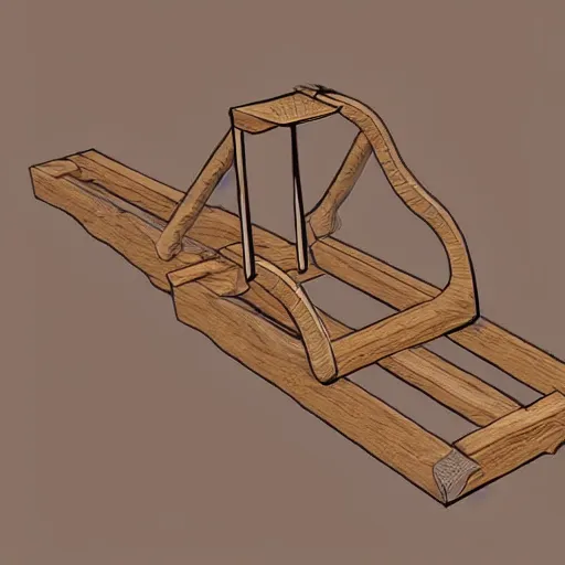 Prompt: blueprint on how to build a ancient catapult.