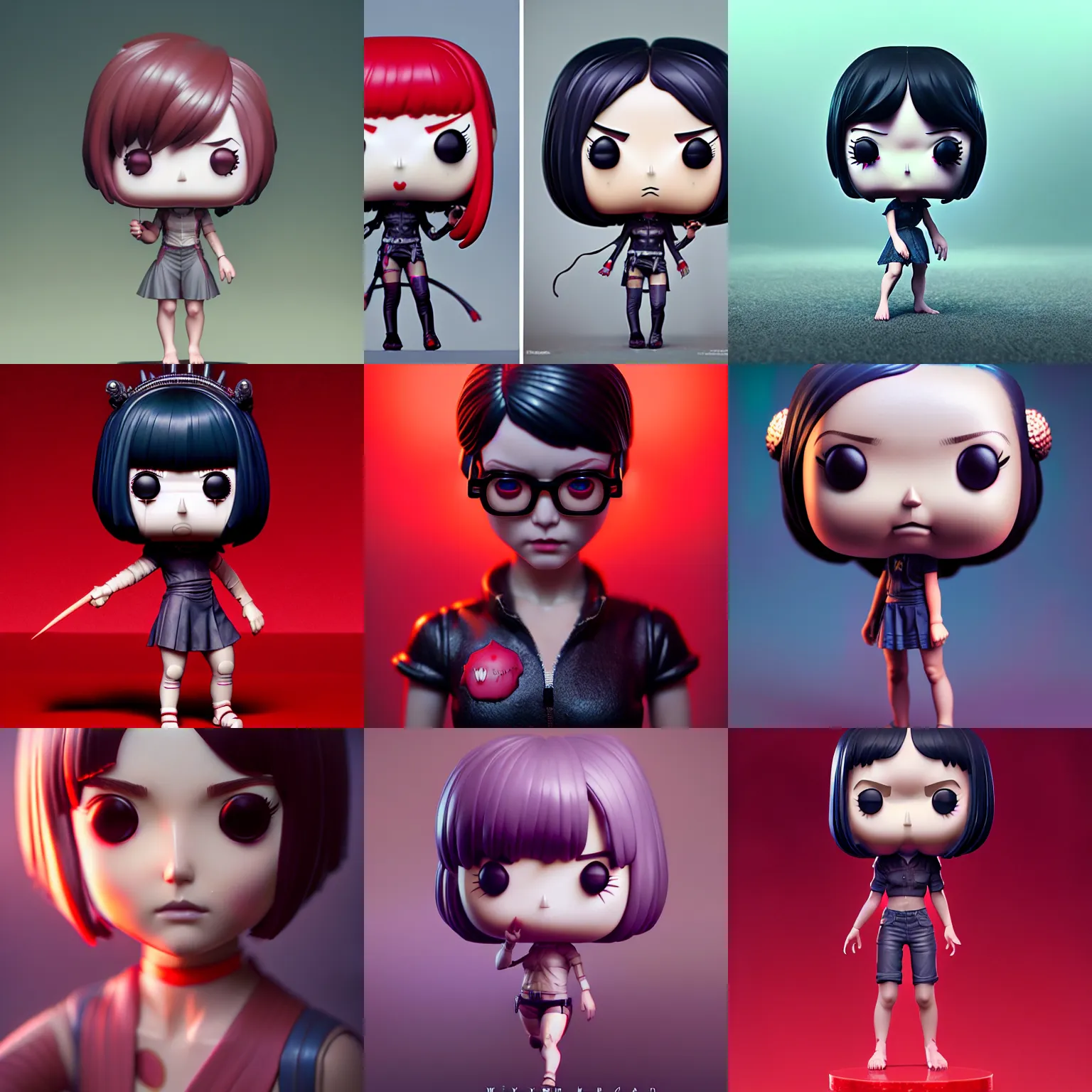 Prompt: funko pop, by tom bagshaw and ilya kuvshinov, rtx rendering, octane render 1 2 8 k, maya, extreme high intricate details by wlop, digital anime art by ross tran, medium shot, composition by sana takeda, dramatic lighting by greg rutkowski