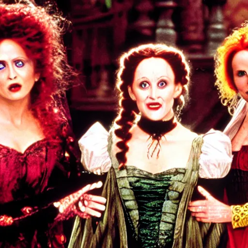 Prompt: hocus pocus movie still frame