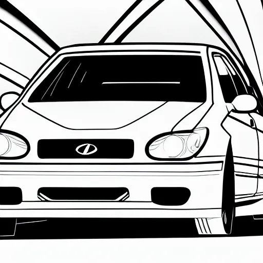 Image similar to closeup of a high definition anime girl riding a Hyundai Accent 1996 model with armenia quindio in the background in Initial D manga, 8k, black & white manga, official media, wallpaper, hd