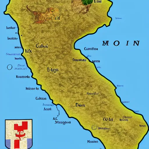 Image similar to italy map with names