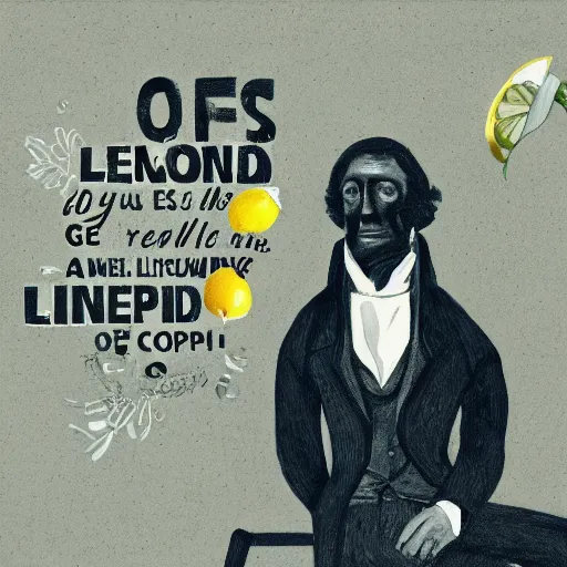 Image similar to when life gives you lemons, visual poetry, trending on artstation, in the style of frederic chopin