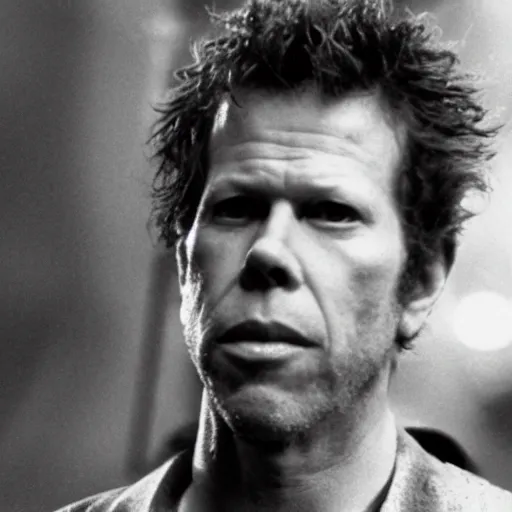 Prompt: tom waits in blade runner