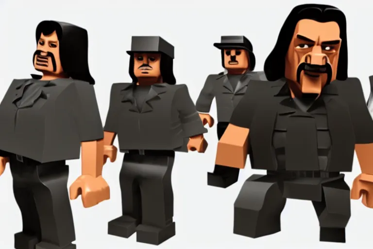 Prompt: danny trejo in roblox