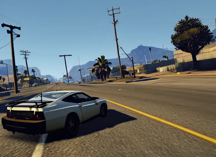 Image similar to GTA V screenshot, grand theft auto 5, high pursuit police chase