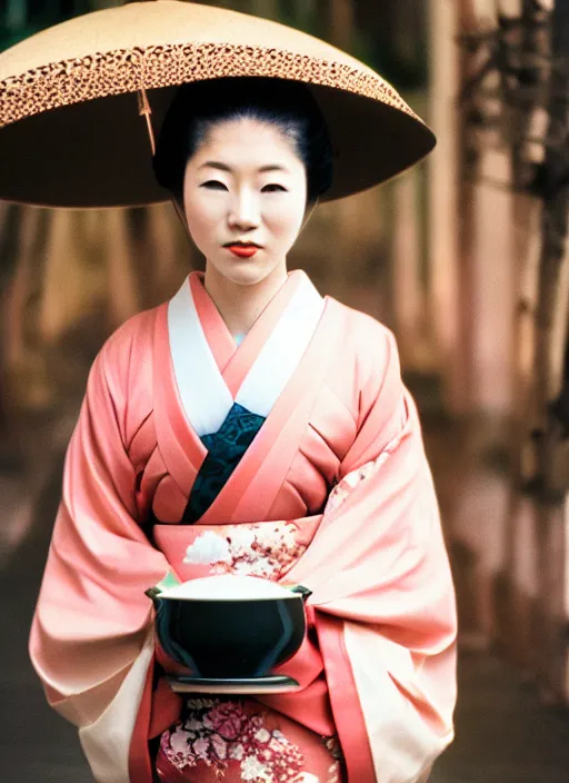 Image similar to Portrait Photograph of a Japanese Geisha Agfa Vista 200